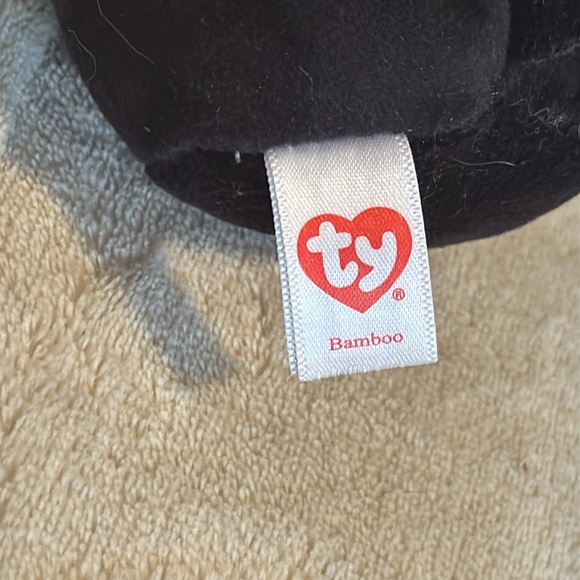 Ty squish a boo “Bamboo the panda” plushie clip NWT - Picture 5 of 5